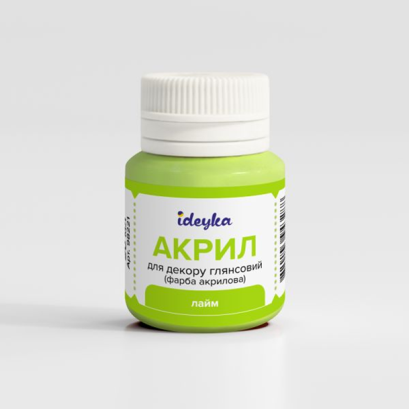 Акрил для декору - Лайм Акрил для декору - Лайм