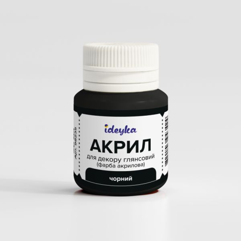 Акрил для декору - Чорний Акрил для декору - Чорний