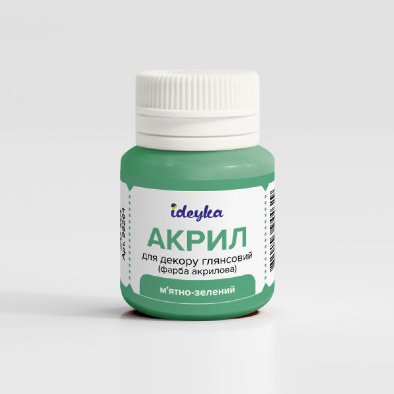 Акрил для декору - М'ятно-зелений Акрил для декору - М'ятно-зелений