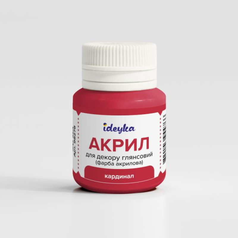 Акрил для декору - Кардинал Акрил для декору - Кардинал