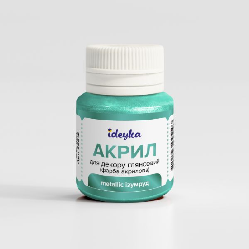 Акрил для декору - Metallic Смарагд Акрил для декору - Metallic Смарагд