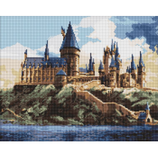 Алмазна мозаїка - Harry Potter: Гоґвортс вдень ©Warner Bros.