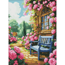 Алмазна мозаїка - Квітковий сад ©art_selena_ua