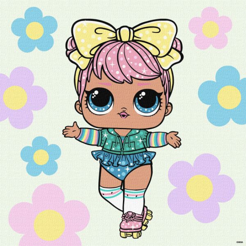 Картина за номерами - L.O.L. Surprise! Spring Bling Dawn