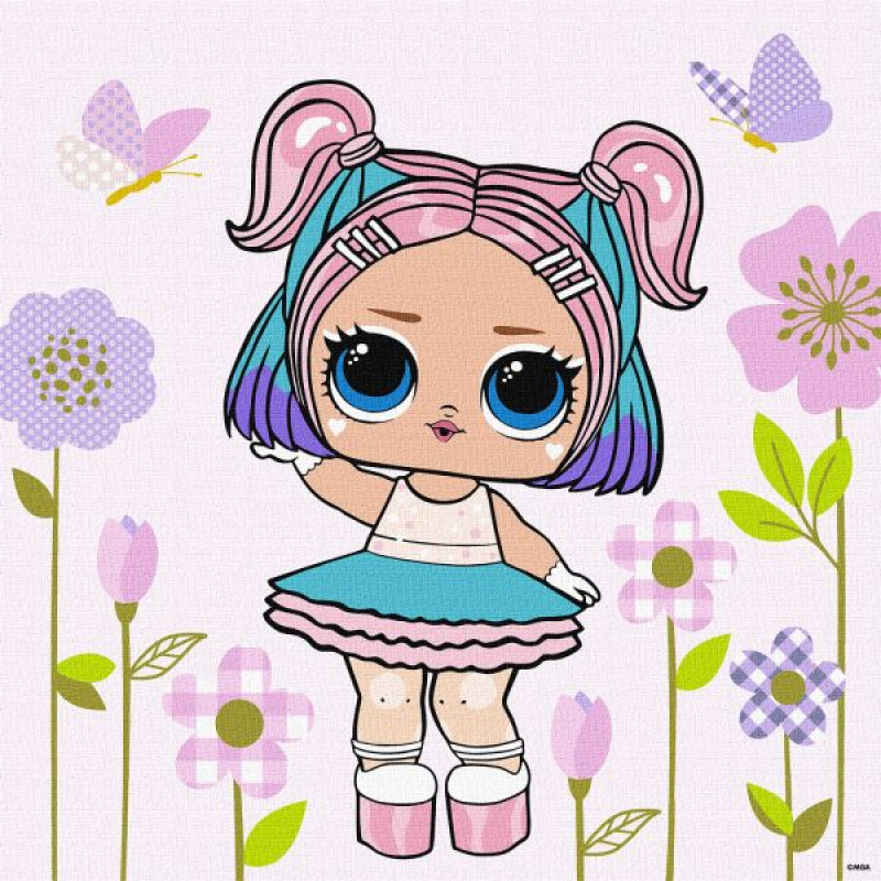 Картина за номерами - L.O.L. Surprise! Spring Bling CandyQT