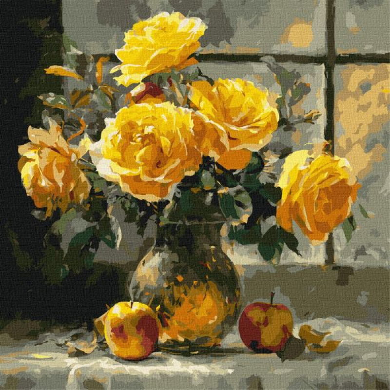 Картина за номерами - Пелюсткова ніжність ©art_selena_ua