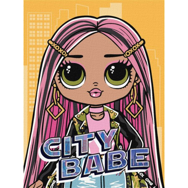 Картина за номерами - L.O.L. Surprise! O.M.G. City Babe