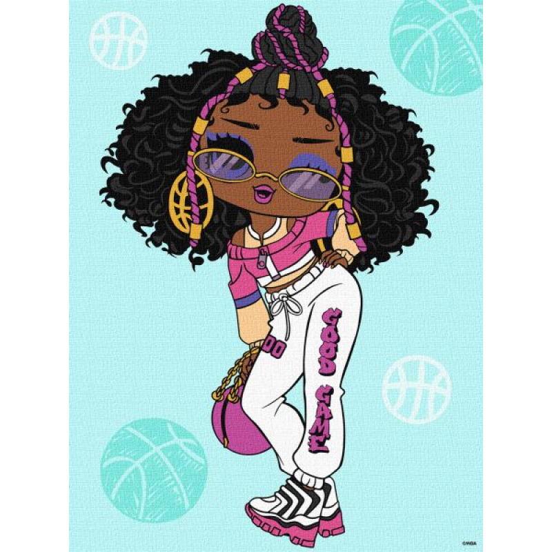 Картина за номерами - L.O.L. Surprise! Tweens Hoops Cutie