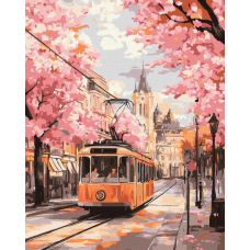 Картина за номерами - Рожевий шлях ©art_selena_ua