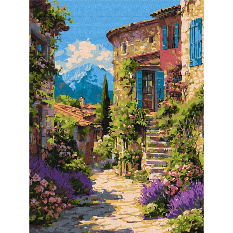 Картина за номерами - Кам’яна тиша ©art_selena_ua