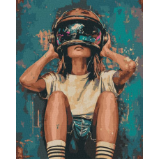 Картина за номерами - Простір в очах ©art_selena_ua