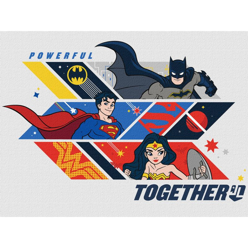 Картина за номерами - Super Friends: Powerful together ©Warner Bros.
