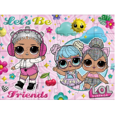 Пазли L.O.L Surprise! Lets Be Friends, 30 елементів