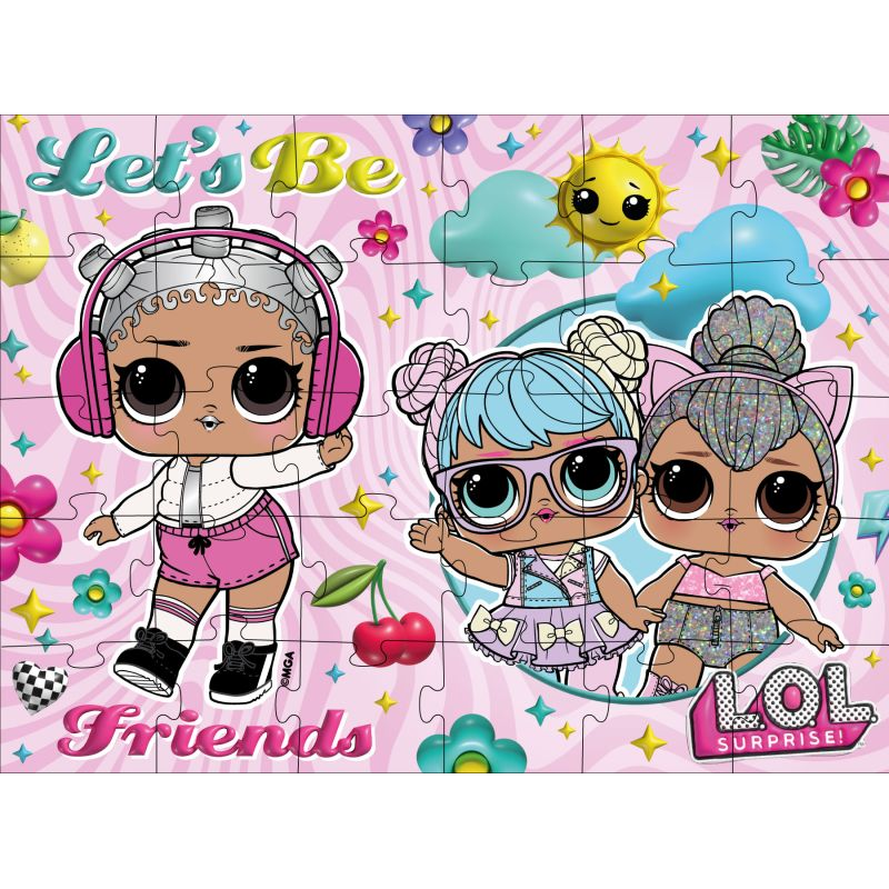 Пазли L.O.L Surprise! Lets Be Friends, 30 елементів