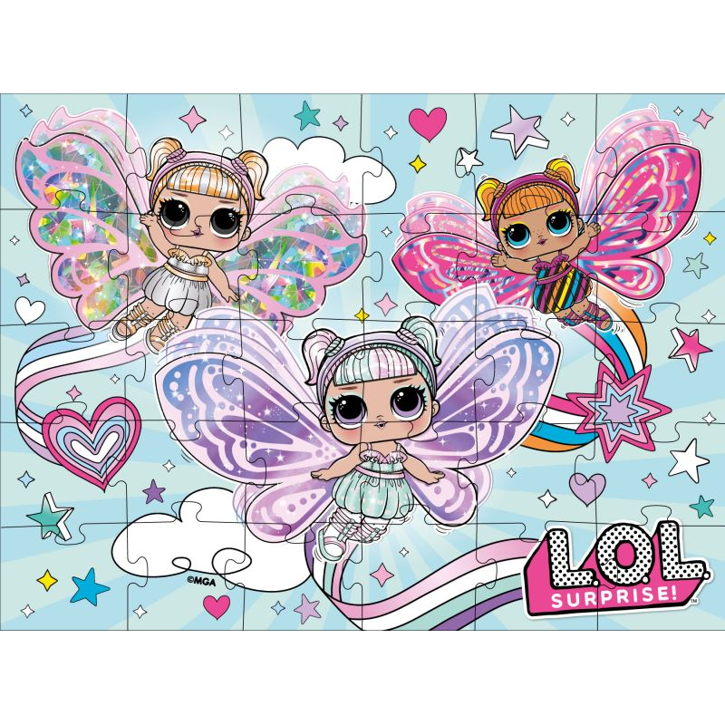 Пазли L.O.L Surprise! Fairies, 30 елементів Пазли L.O.L Surprise! Fairies, 30 елементів