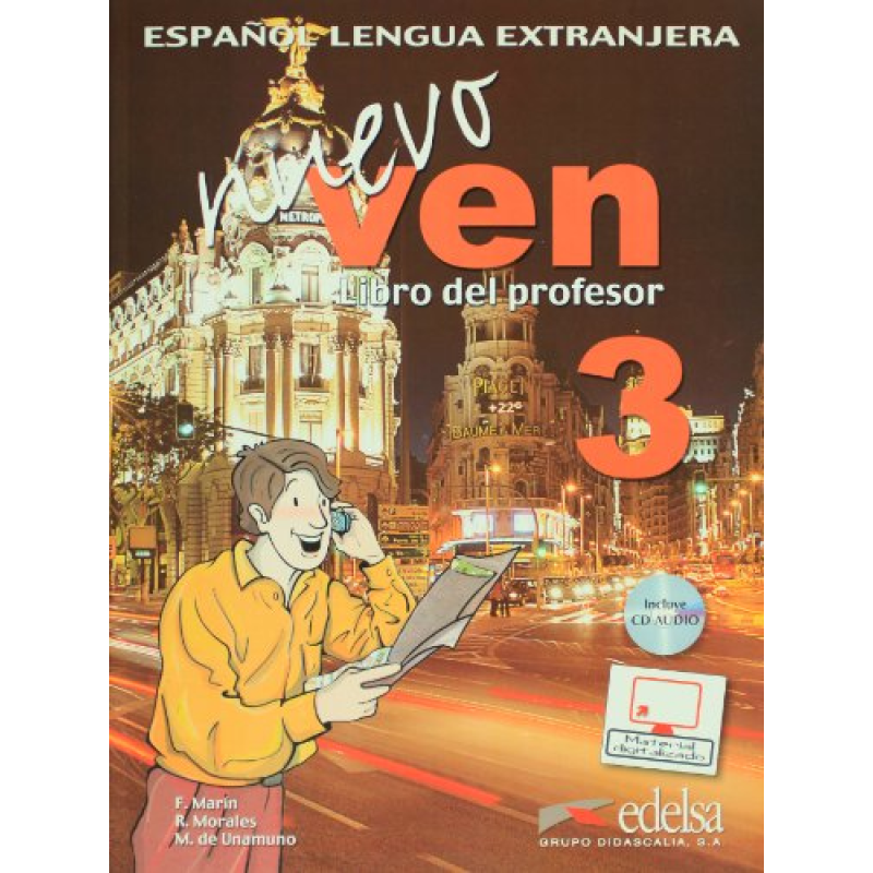 Nuevo Ven 3 Libro del profesor + CD audio GRATUITA Nuevo Ven 3 Libro del profesor + CD audio GRATUITA