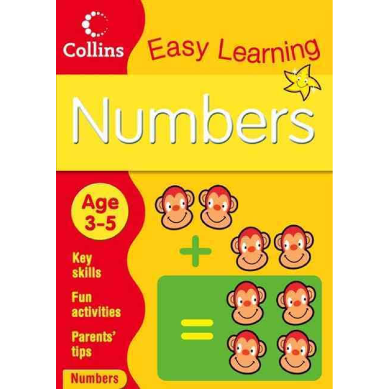 Collins Easy Learning: Numbers Age 3-5 Collins Easy Learning: Numbers Age 3-5