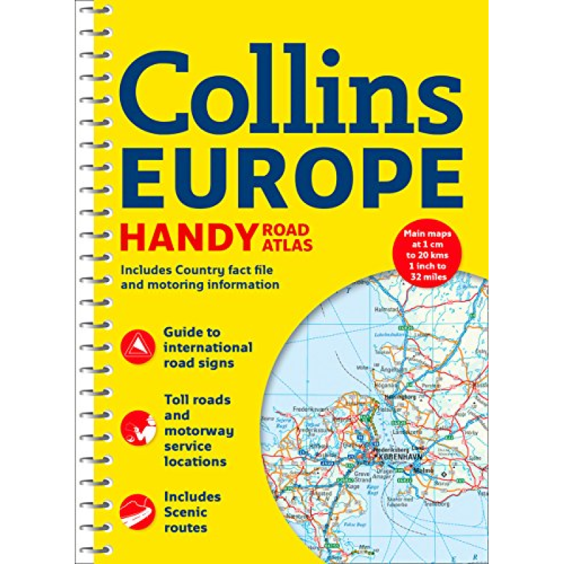 Collins Europe Handy Road Atlas Collins Europe Handy Road Atlas