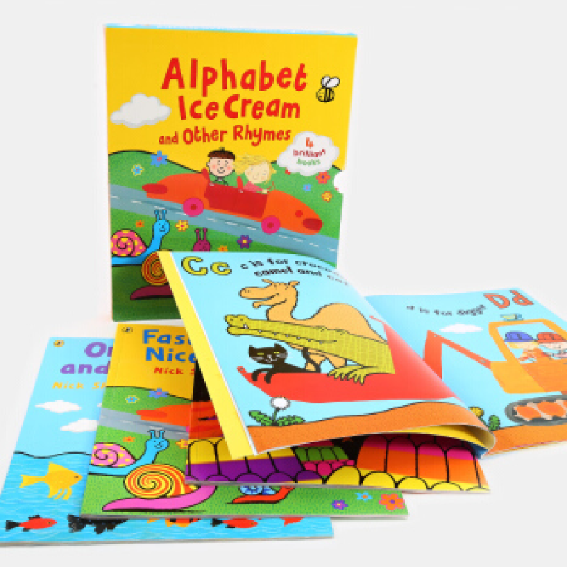 Alphabet Ice Cream slipcase Alphabet Ice Cream slipcase