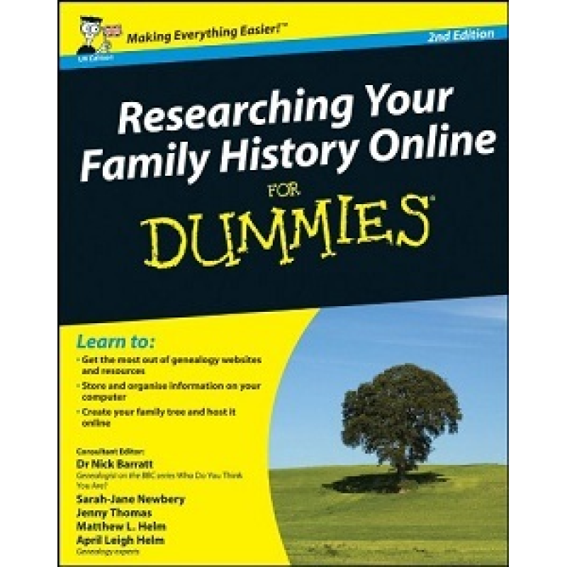 Researching Your Family History Online for Dummies Researching Your Family History Online for Dummies