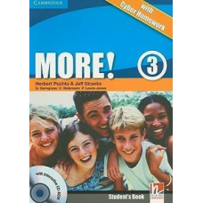 More! 3 SB with interactive CD-ROM with Cyber Homework
