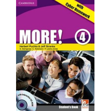 More! 4 SB with interactive CD-ROM with Cyber Homework