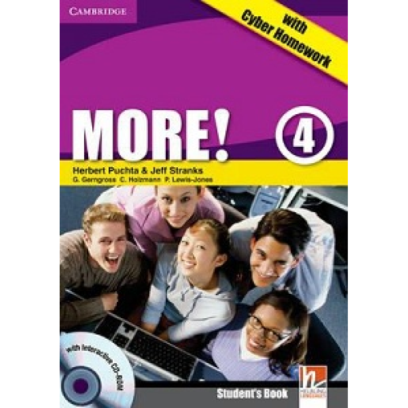 More! 4 SB with interactive CD-ROM with Cyber Homework More! 4 SB with interactive CD-ROM with Cyber Homework