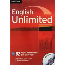 English Unlimited Upper-Intermediate Self-study Pack (WB with DVD-ROM)
