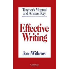 Effective Writing Teacher's manual