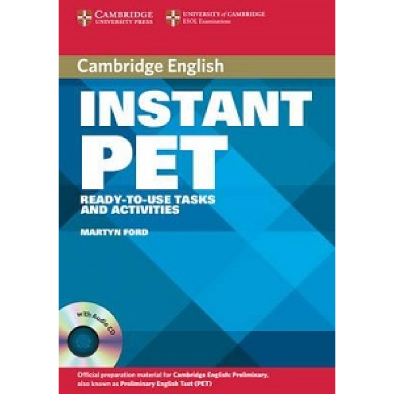 Instant PET Book and Audio CD Pack Instant PET Book and Audio CD Pack