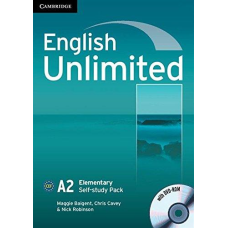 English Unlimited Elementary Self-study Pack (WB with DVD-ROM)
