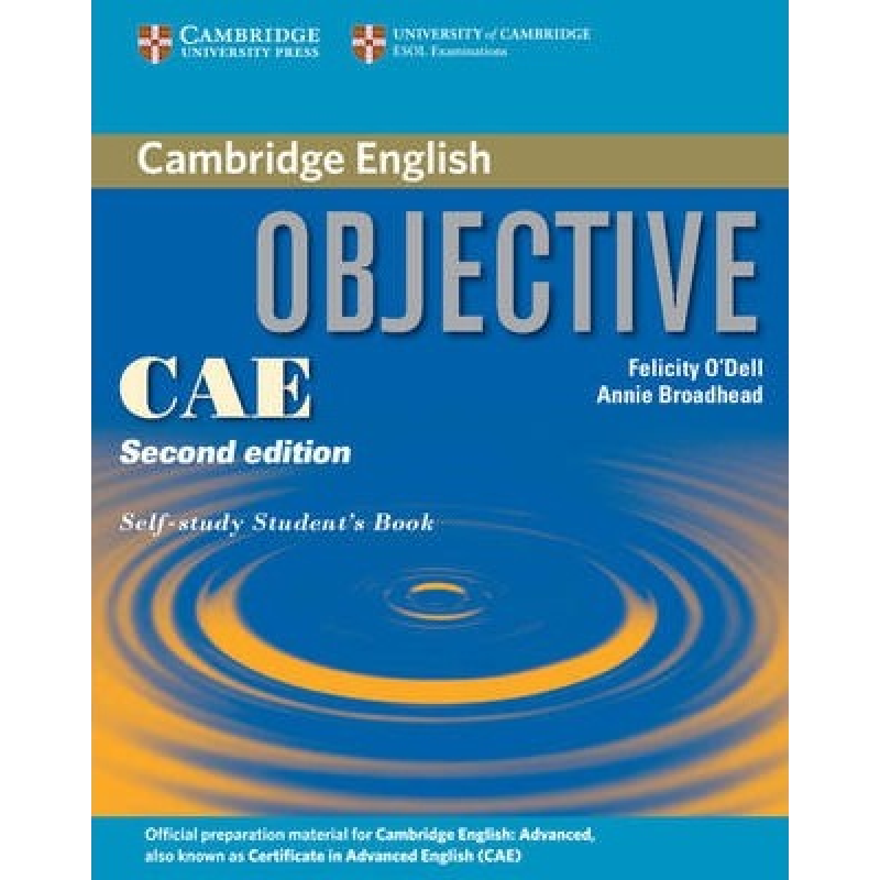 Objective CAE Self-study Student`s Book 2ed Objective CAE Self-study Student`s Book 2ed
