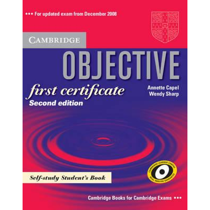 Objective FCE Second edition Self-study Student`s Book Objective FCE Second edition Self-study Student`s Book