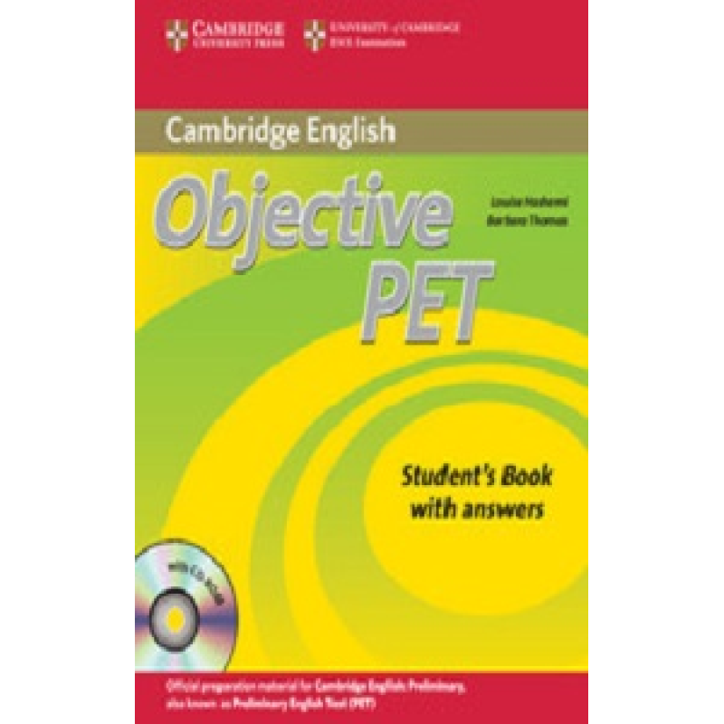 Objective PET 2nd Ed SB with answers with CD-ROM Objective PET 2nd Ed SB with answers with CD-ROM