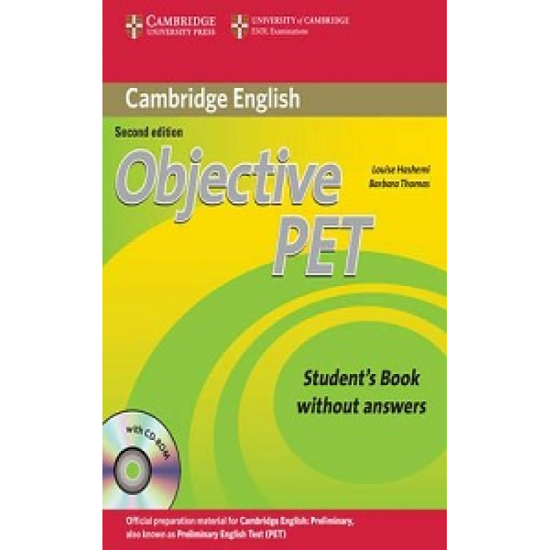 Objective PET  2nd Ed SB without answers with CD-ROM