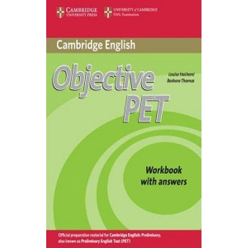 Objective PET 2nd Ed WB with answers Objective PET 2nd Ed WB with answers