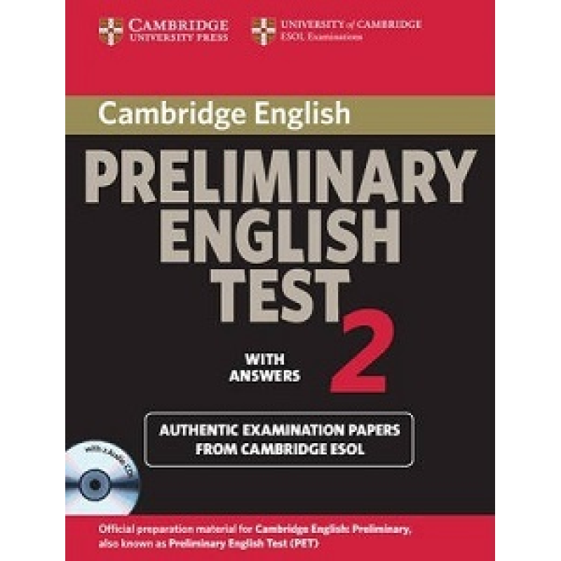 Cambridge PET 2 Self-study Pack Cambridge PET 2 Self-study Pack