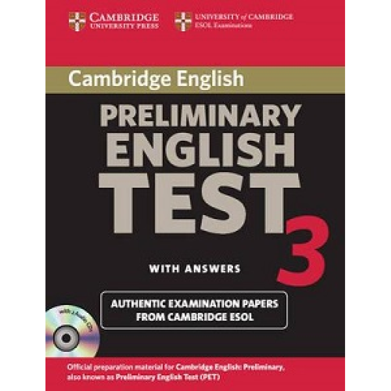 Cambridge PET 3 Self-study Pack Cambridge PET 3 Self-study Pack