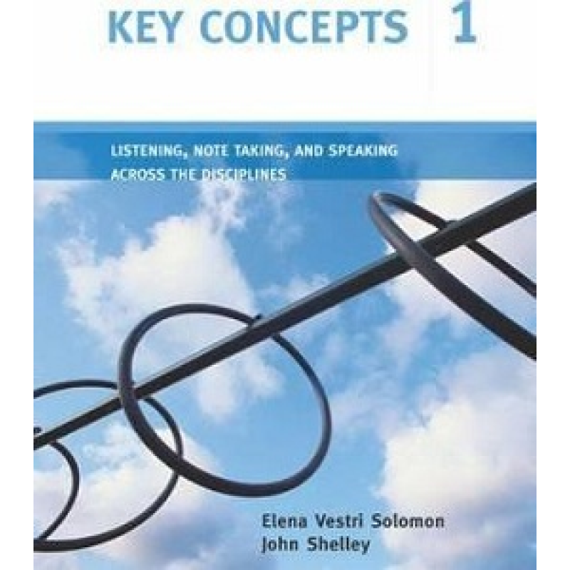 Key Concepts 1 Listening, Note Taking, and Speaking Across the Disciplines SB Key Concepts 1 Listening, Note Taking, and Speaking Across the Disciplines SB