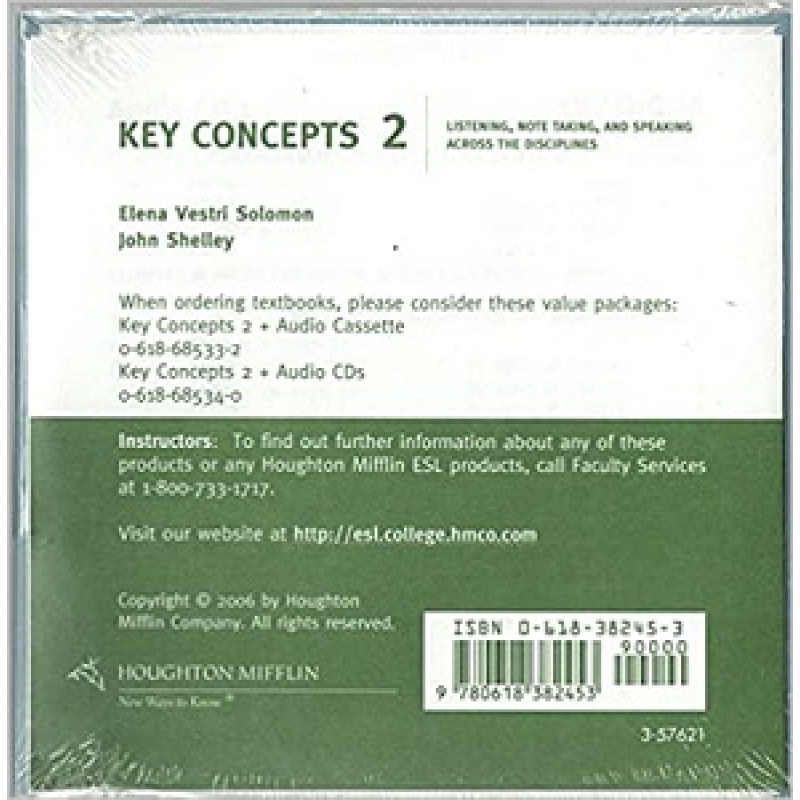 Key Concepts 2 Audio CD Key Concepts 2 Audio CD