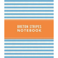 Notebook Breton Stripes Sky Blue