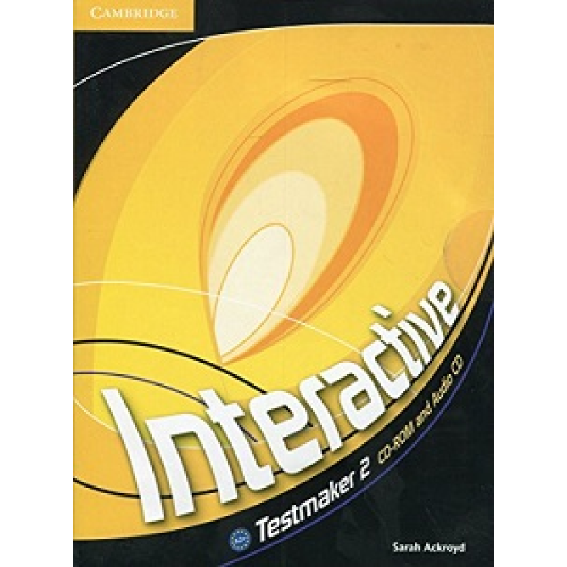 Interactive 2 Testmaker CD-ROM and Audio CD Interactive 2 Testmaker CD-ROM and Audio CD