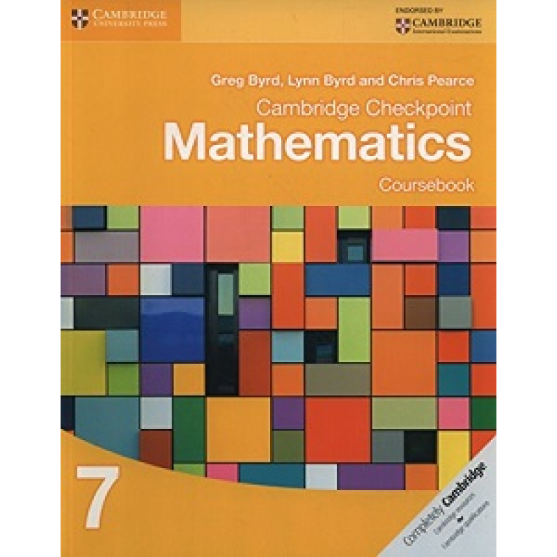 Cambridge Checkpoint Mathematics 7 Coursebook Cambridge Checkpoint Mathematics 7 Coursebook