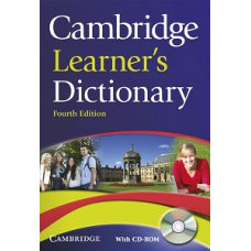 Cambridge Learner's Dictionary 4th Edition with CD-ROM