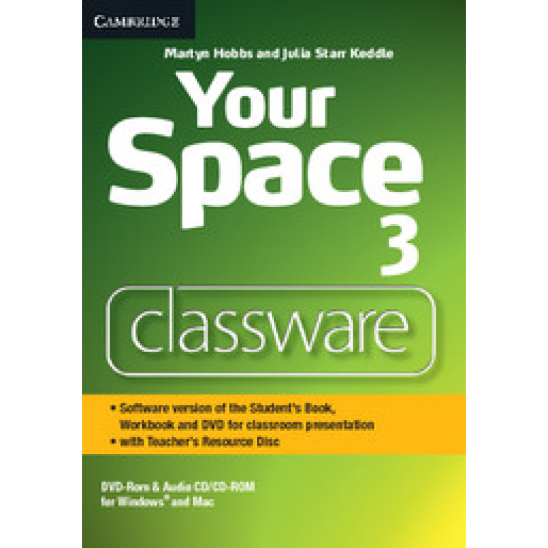 Your Space Level 3 Classware DVD-ROM with Teacher's Resource Disc Your Space Level 3 Classware DVD-ROM with Teacher's Resource Disc