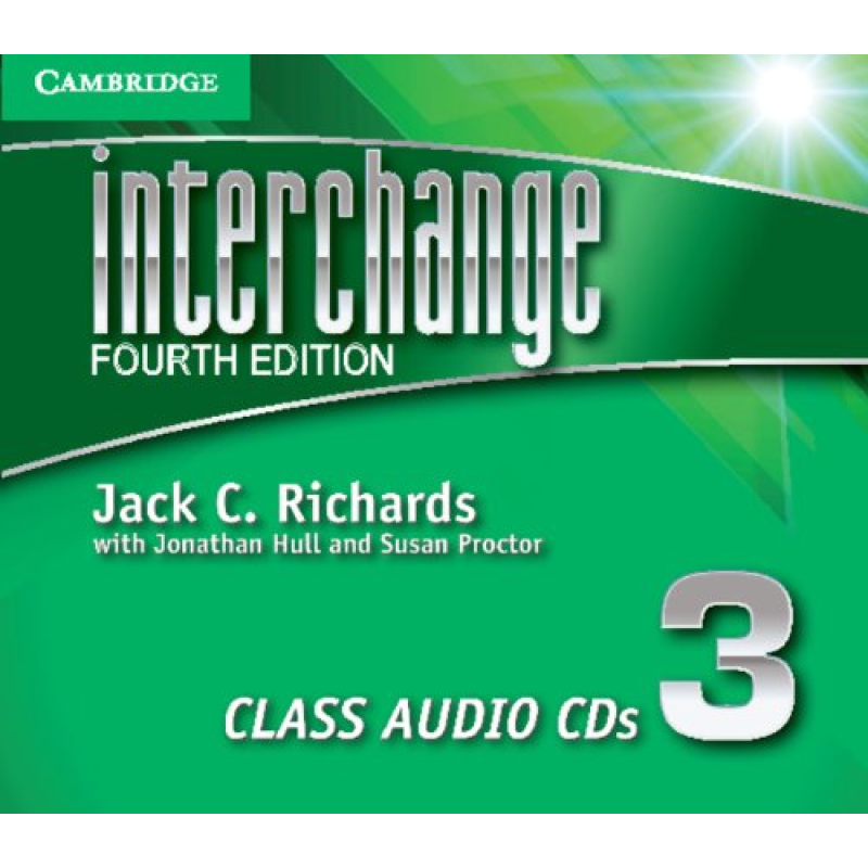 Interchange 4th Edition 3 Audio CDs (3)