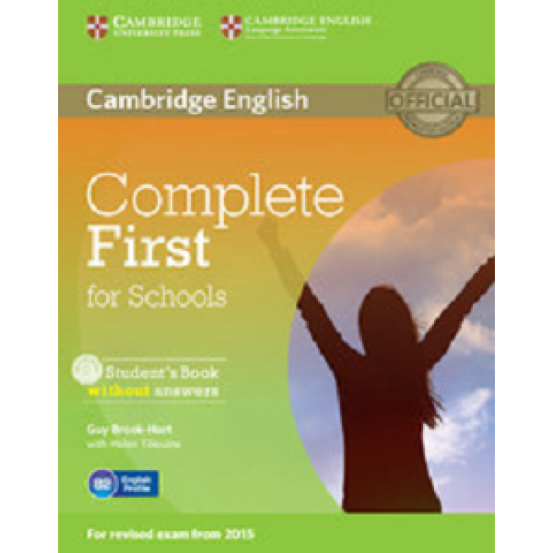 Complete First for Schools SB without Answers with CD-ROM Complete First for Schools SB without Answers with CD-ROM