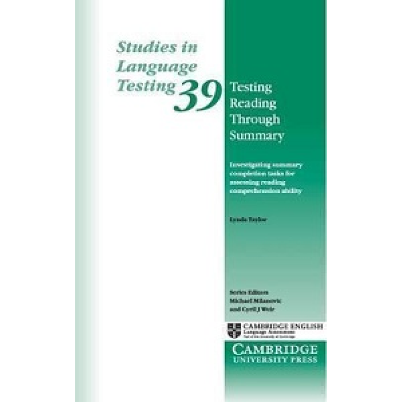 Testing Reading through Summary vol 39 Testing Reading through Summary vol 39