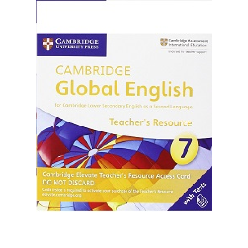 Cambridge Global English 7 Cambridge Elevate Teacher's Resource Access Card Cambridge Global English 7 Cambridge Elevate Teacher's Resource Access Card