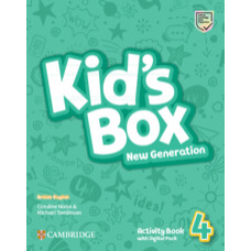 Kid's Box New Generation 4 Activity Book with Digital Pack